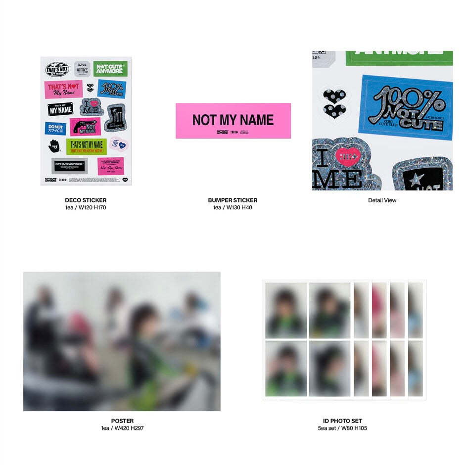 ILLIT - 1ST SINGLE ALBUM [NOT CUTE ANYMORE] (2 VERSIONS)