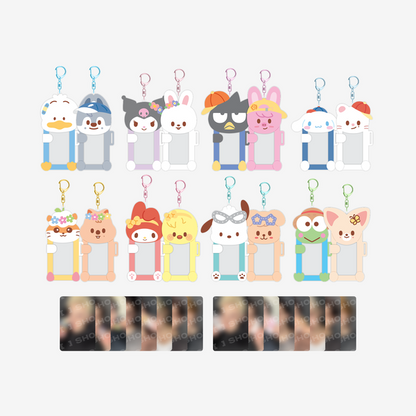 (PRE-ORDER) STRAY KIDS - CONNECTING PHOTOCARD HOLDER - SKZOO X SANRIO CHARACTERS (16 VERSIONS)