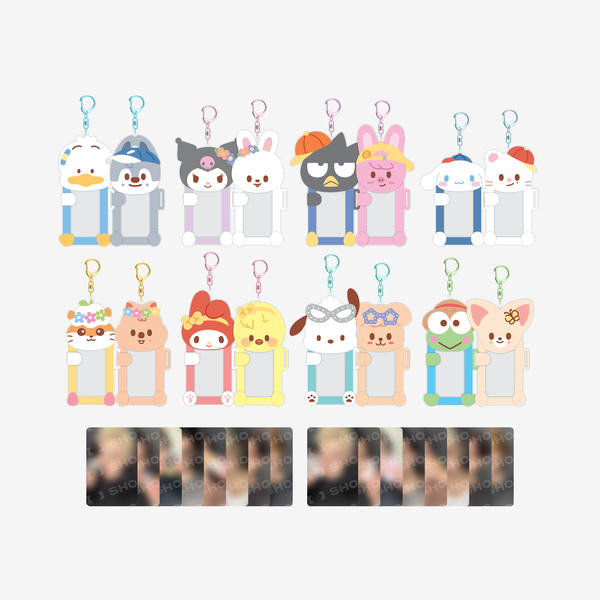 (PRE-ORDER) STRAY KIDS - CONNECTING PHOTOCARD HOLDER - SKZOO X SANRIO CHARACTERS (16 VERSIONS)