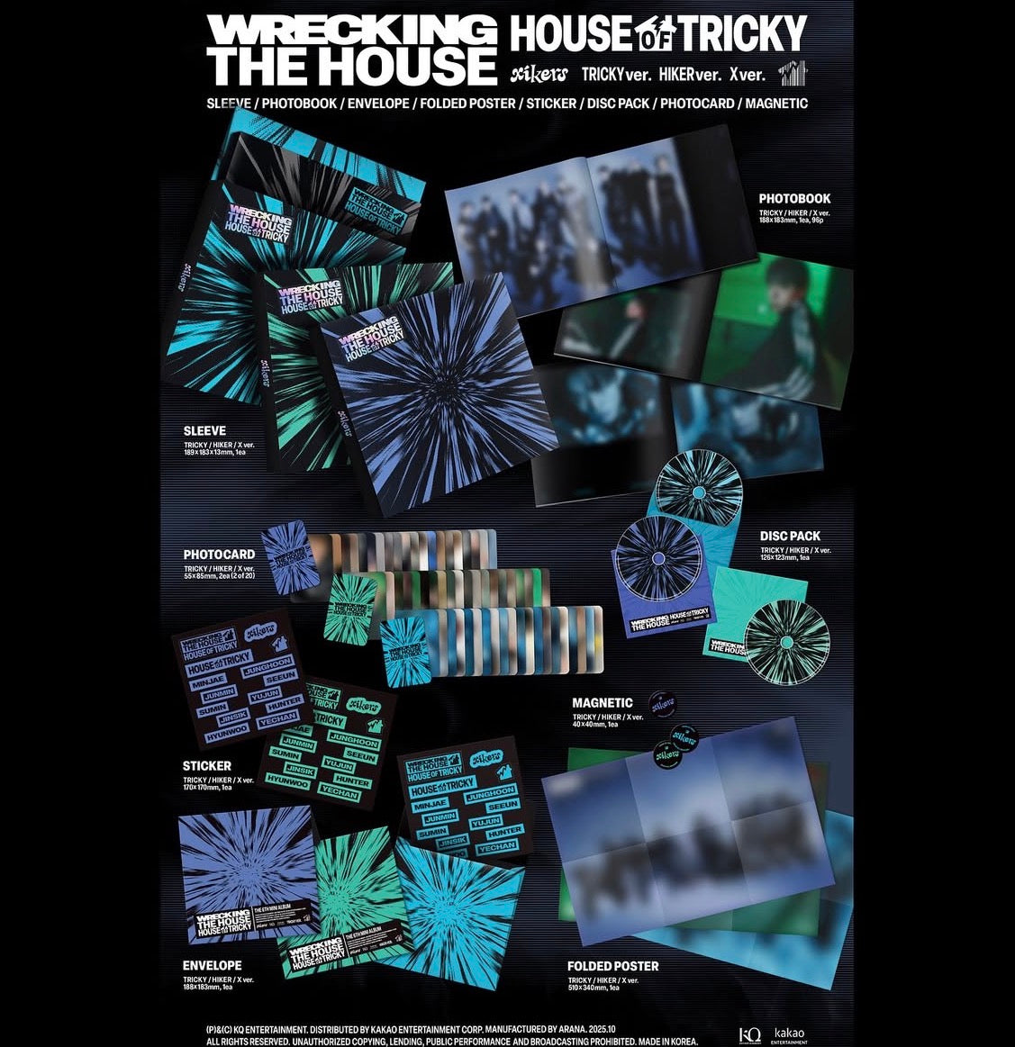 (PRÉCOMMANDE) XIKERS - HOUSE OF TRICKY : DÉTRUISEZ LA MAISON (3 VERSIONS)