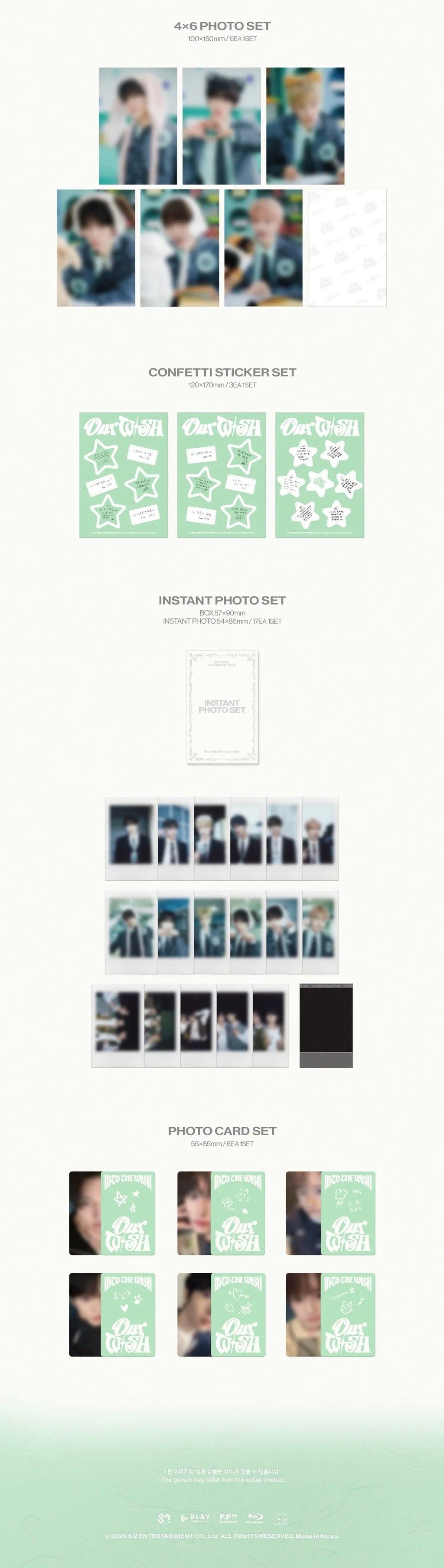 (PRE-ORDER) NCT WISH - 1ST CONCERT TOUR [INTO THE WISH : OUR WISH] (BLU-RAY VER.)