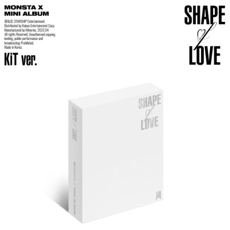 Unboxing) MONSTA X 11th Mini Album SHAPE OF LOVE (Special ver) 