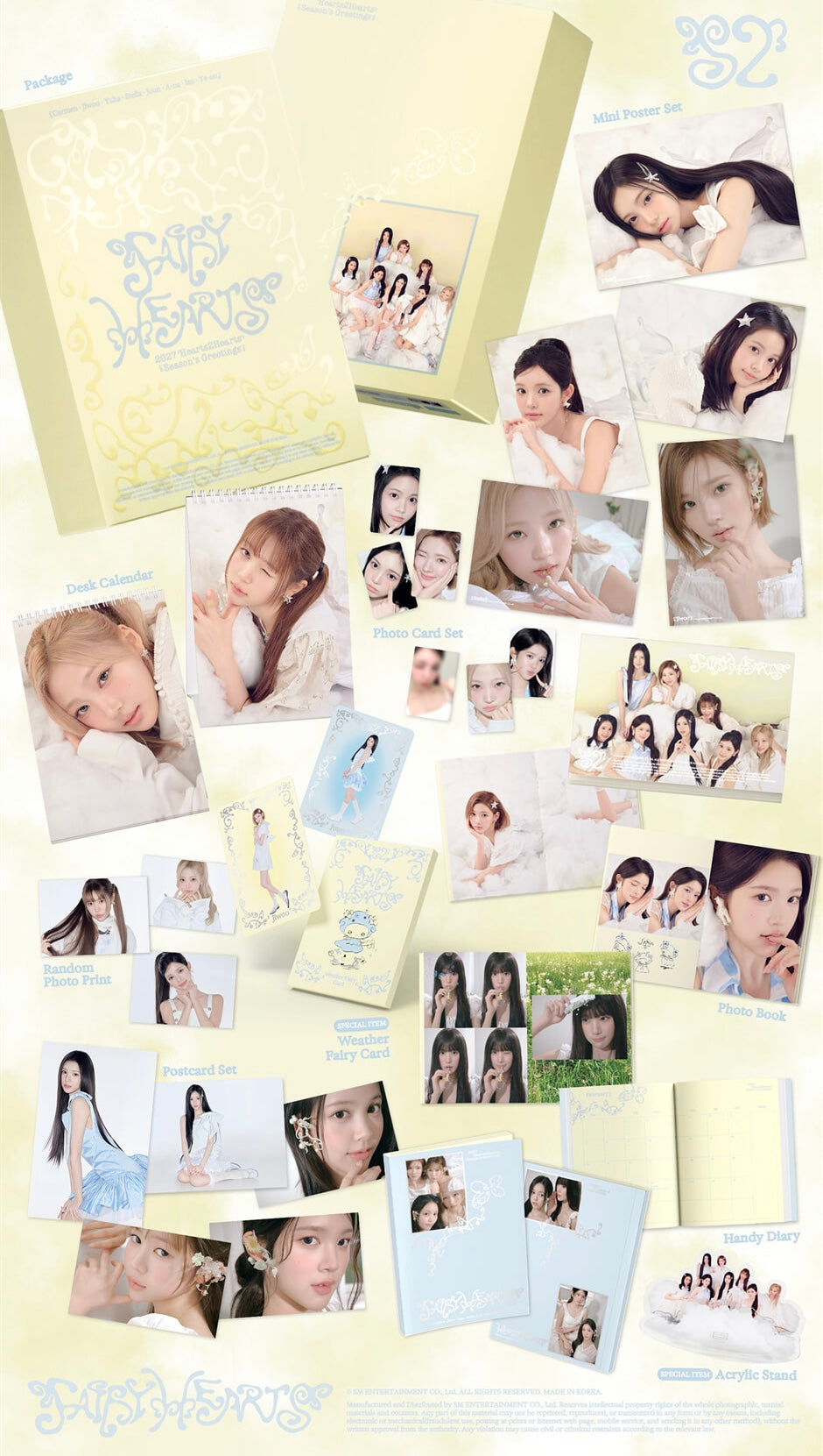 (PRE-ORDER) HEARTS2HEARTS - 2027 SEASON'S GREETINGS