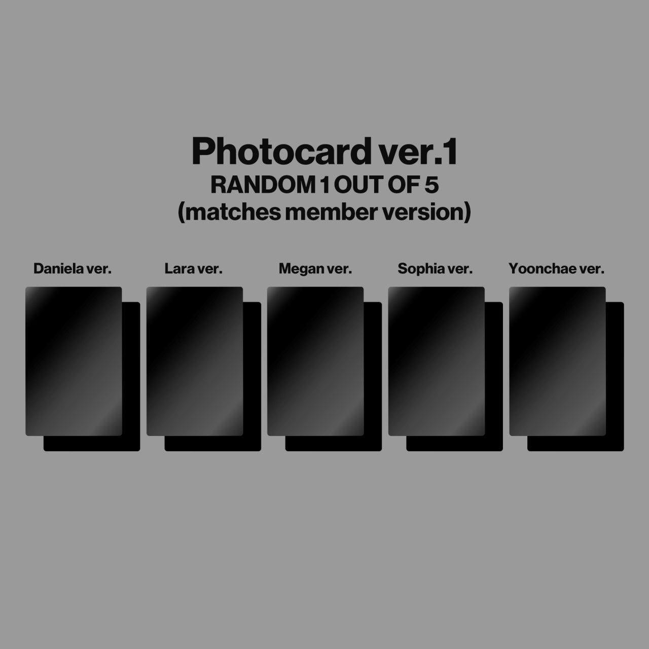 (PRE-ORDER) KATSEYE - WILD (MEMBER VER.) (5 VERSIONS) RANDOM - LightUpK