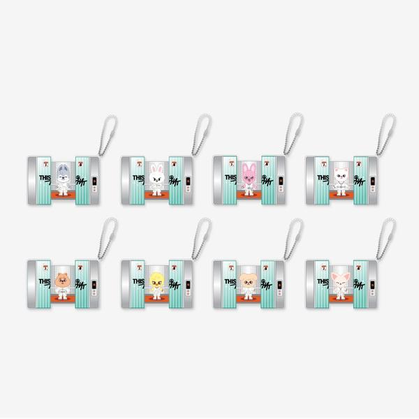 (PRE-ORDER) STRAY KIDS - SKZOO CAPSULE ACRYLIC KEYRING - THIS & THAT MD (8 VERSIONS)