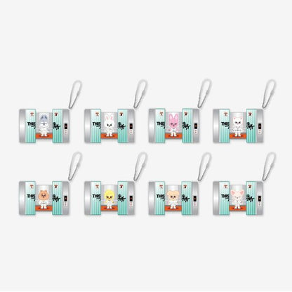(PRE-ORDER) STRAY KIDS - SKZOO CAPSULE ACRYLIC KEYRING - THIS & THAT MD (8 VERSIONS)