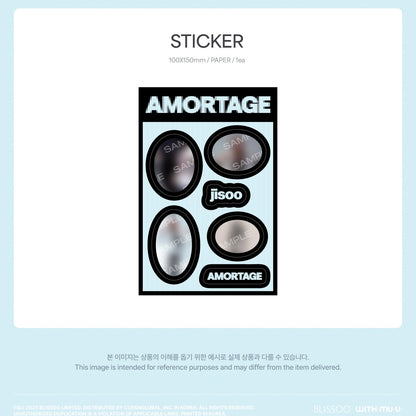 JISOO - JISOO: THE EDIT [AMORTAGE] PHOTOBOOK - LightUpK