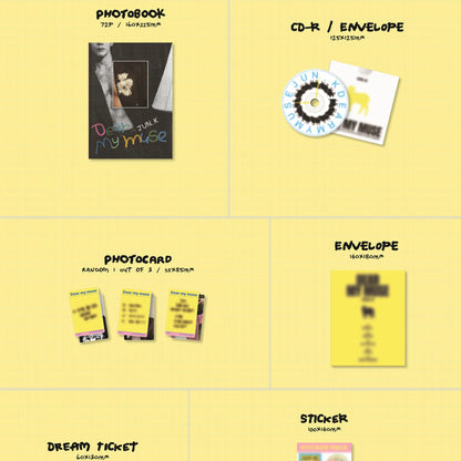 (PRE-ORDER) JUN. K - 4TH MINI ALBUM [DEAR MY MUSE] (2 VERSIONS) RANDOM - LightUpK