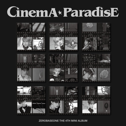 ZEROBASEONE - 4TH MINI ALBUM [CINEMA PARADISE] [DIGIPACK VER.] (9 VERSIONS)