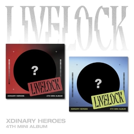 XDINARY HEROES - LIVELOCK (4TH MINI ALBUM)(DIGIPACK) (2 VERSIONS)