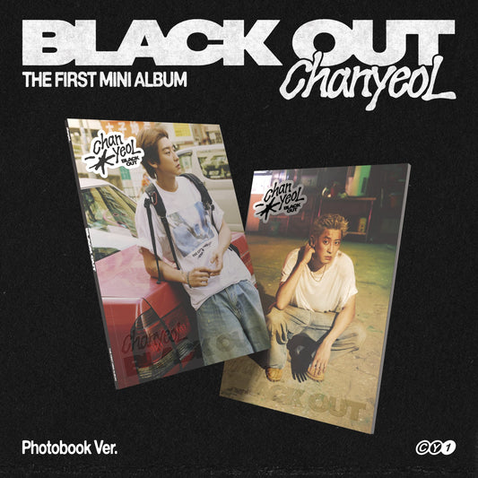 CHANYEOL - 1ST MINI ALBUM [BLACK OUT] (PHOTO BOOK VER.) (2 VERSIONS)