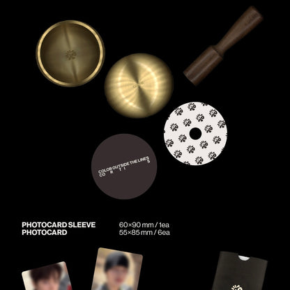 (PRE-ORDER) CORTIS - THE 1ST EP [COLOR OUTSIDE THE LINES] (SINGING BOWL VER.) - LightUpK