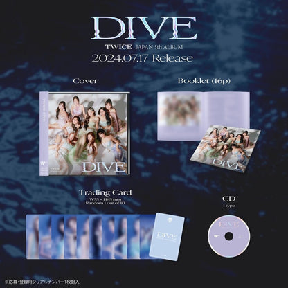 TWICE - DIVE (ALBUM JAPONAIS) (3 VERSIONS)