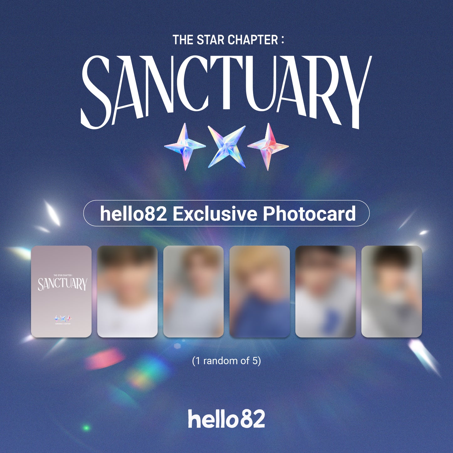 [HELLO82 EXCLUSIVE] TOMORROW X TOGETHER (TXT) - THE STAR CHAPTER : SANCTUARY (3 VERSIONS)