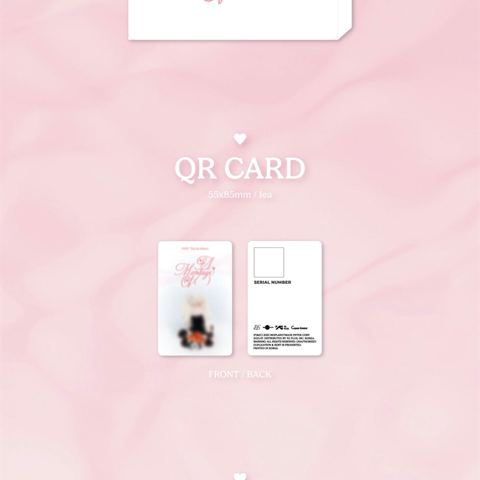 VIVIZ - THE 1ST ALBUM [A MONTAGE OF ( )] (QR VER.) - LightUpK