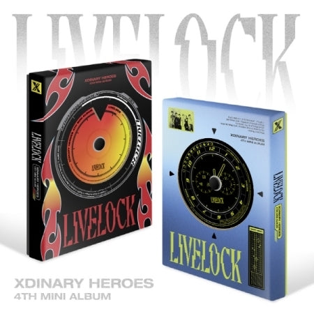 XDINARY HEROES - LIVELOCK (4TH MINI ALBUM) (2 VERSIONS)