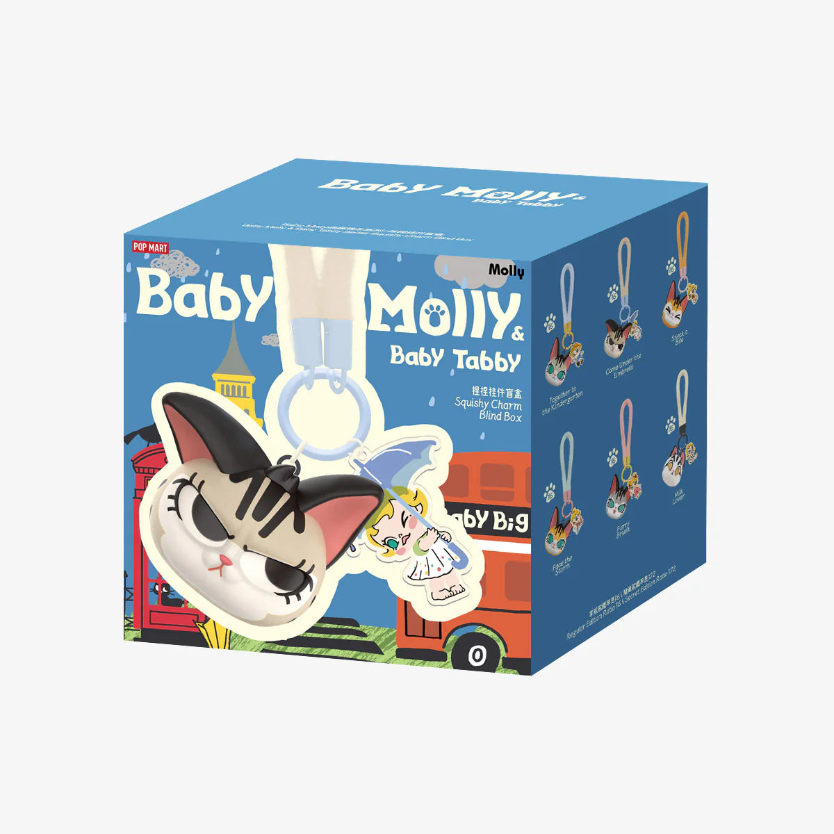 [BLINDBOX] BABY MOLLY & BABY TABBY SERIES - PINCH PENDANT BLIND BOX - LightUpK