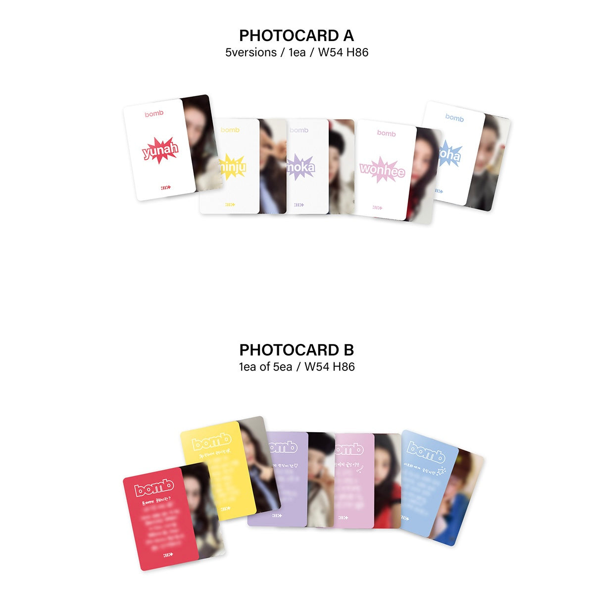 ILLIT - 3RD MINI ALBUM [BOMB] (GLLIT VER.) (5 VERSIONS) - LightUpK