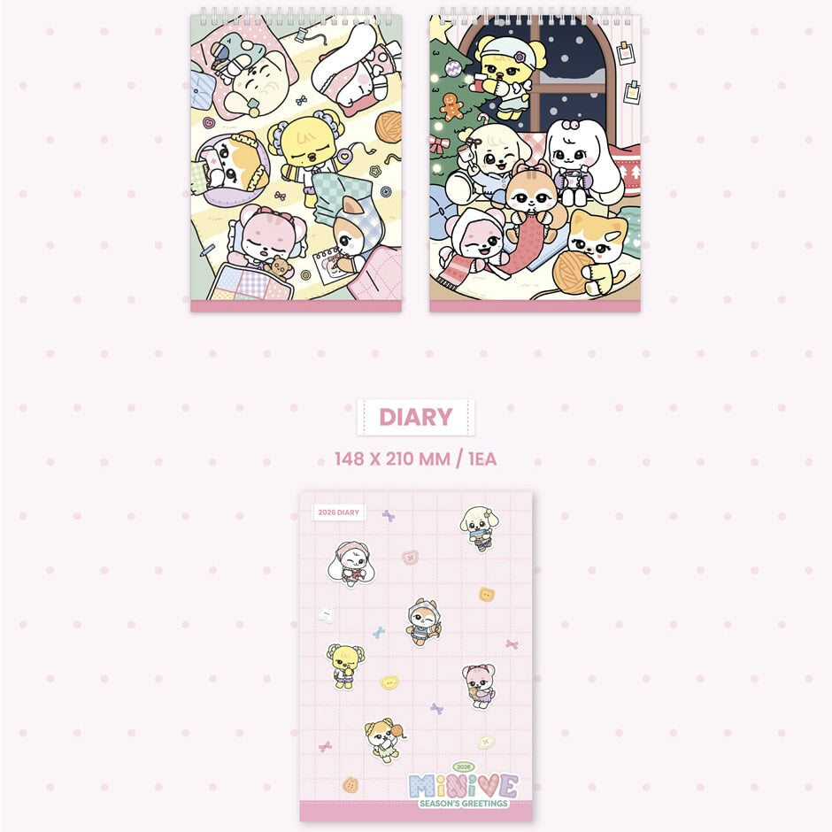 (PRE-ORDER) IVE - MINIVE - 2026 SEASON'S GREETINGS