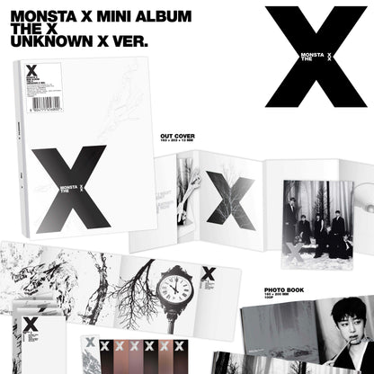 (PRE-ORDER) MONSTA X - THE X (4 VERSIONS) RANDOM - LightUpK