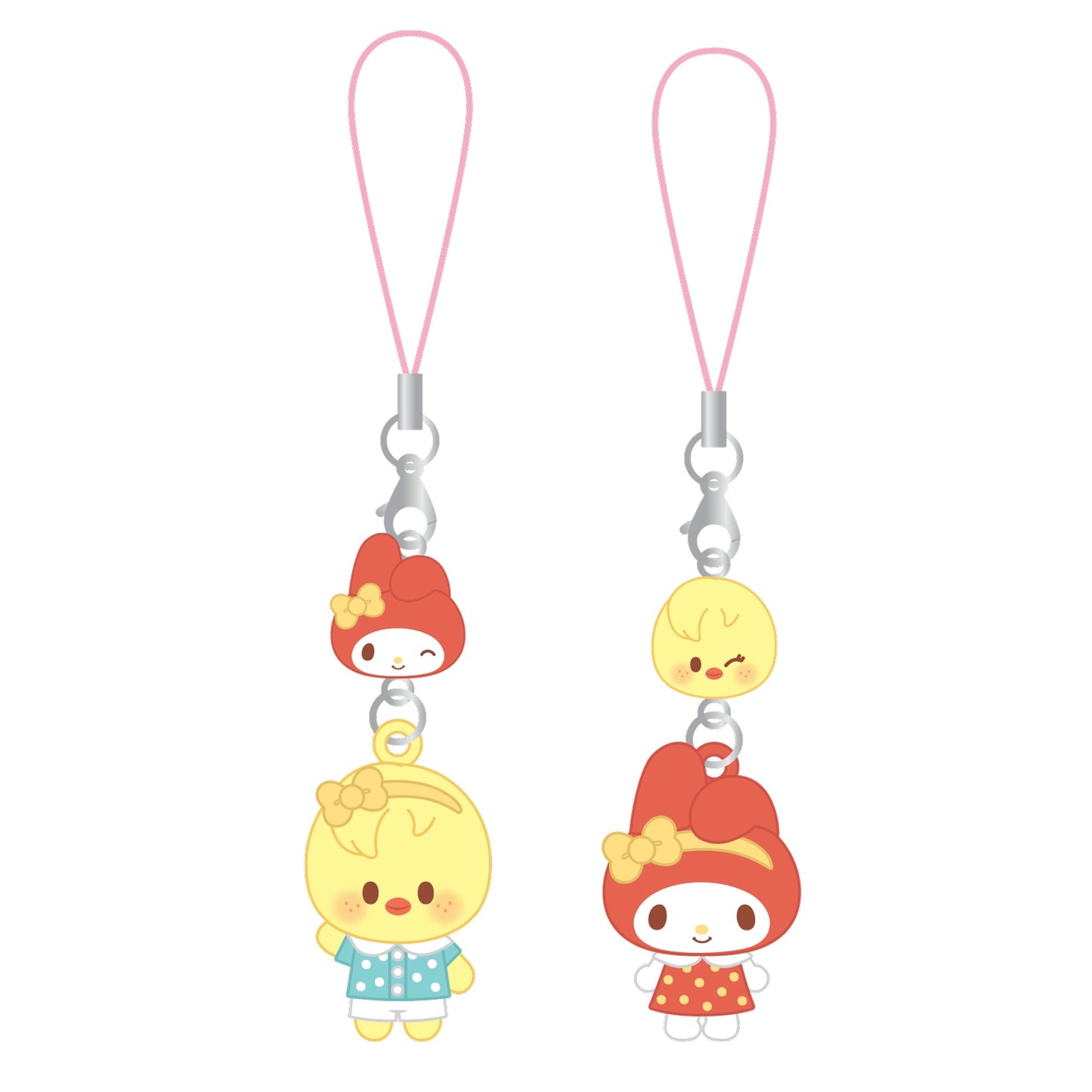 (PRE-ORDER) STRAY KIDS - MINI FIGURE COUPLE KEYRING - SKZOO X SANRIO CHARACTERS (8 VERSIONS)