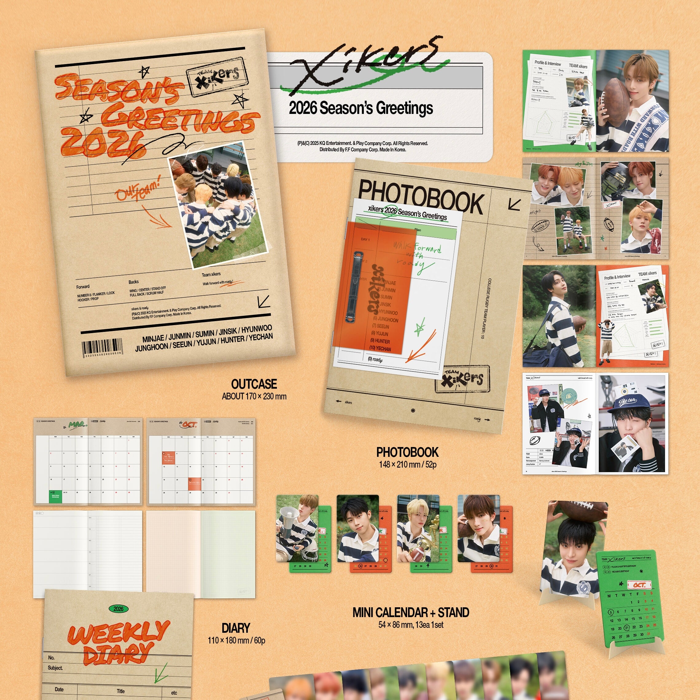 XIKERS - 2026 SEASON'S GREETINGS - LightUpK