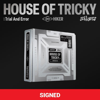 [HELLO82 EXCLUSIVE] XIKERS - HOUSE OF TRICKY : TRIAL AND ERROR (2 VERSIONS) [SIGNED]