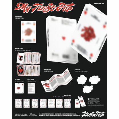 (PRE-ORDER) KICKFLIP - 3RD MINI ALBUM [[MY FIRST FLIP] (PLATFORM VER.) (2 VERSIONS) RANDOM - LightUpK