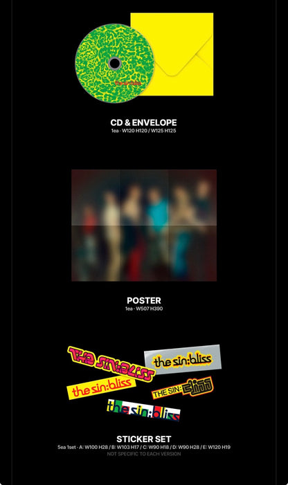 (PRE-ORDER) ENHYPEN - THE SIN: BLISS (4 VERSIONS) RANDOM