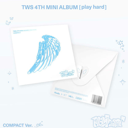 (PRE-ORDER) TWS - 4TH MINI ALBUM [PLAY HARD] (COMPACT VER.) (7 VERSIONS) RANDOM - LightUpK