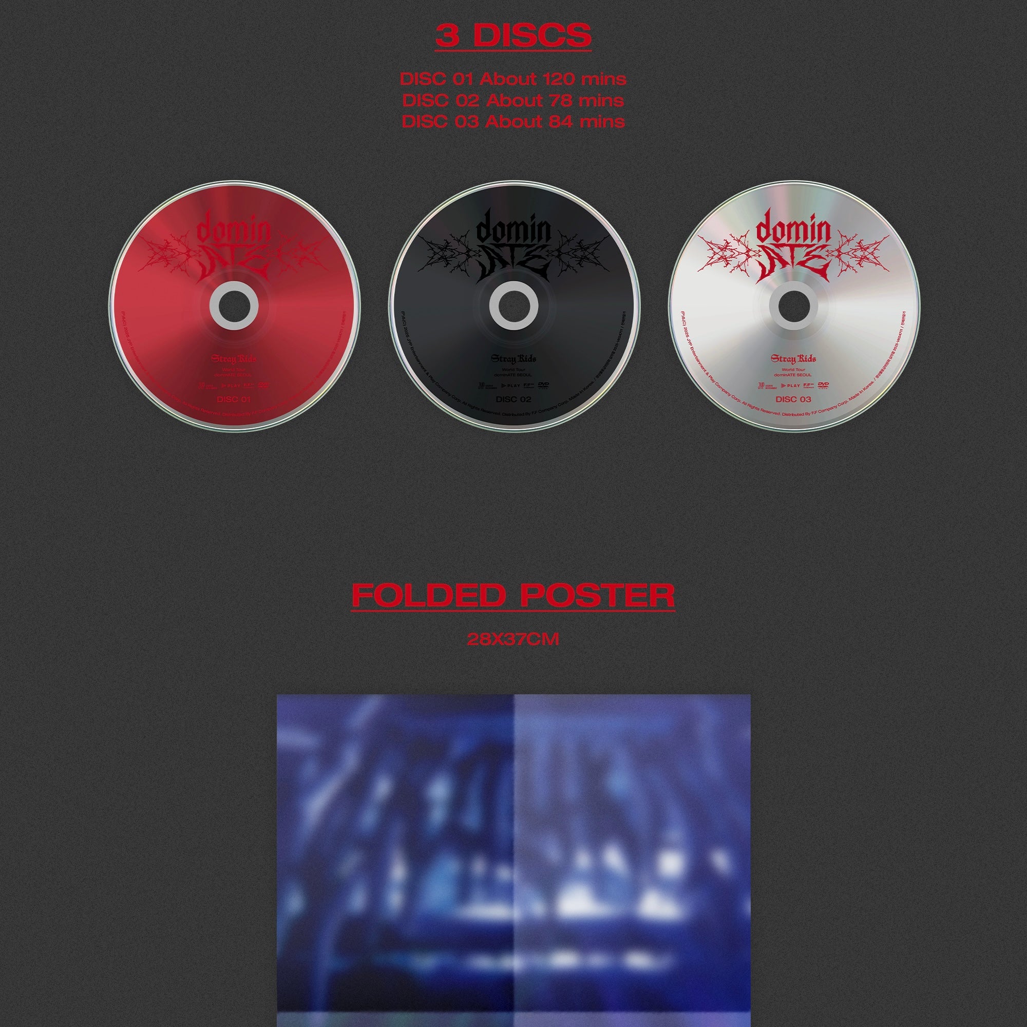 PRE-ORDER) STRAY KIDS WORLD TOUR DVD