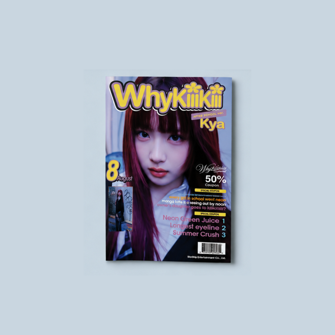 (PRE-ORDER) KIlIKIll - EP [WHYKIIIKIll] SUMMER ISSUE VER. (5 VERSIONS) RANDOM