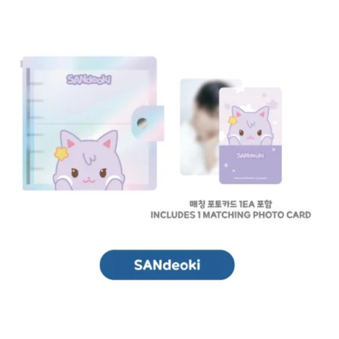 (PRE-ORDER) ATEEZ X ANITEEZ POP-UP [ANITEEZ IN DEJAVU] MD - PHOTO CARD BINDER (8 VERSIONS)