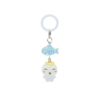 (PRE-ORDER) ATEEZ 8TH ANNIVERSARY EXHIBITION : BLUE DRIFT OFFICIAL MD - LUCKY FISH CHARM (8 VERSIONS)
