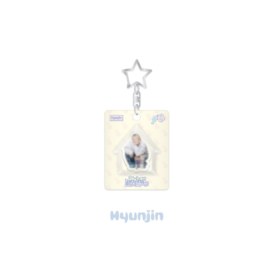 (PRE-ORDER) STRAY KIDS - MINI BLOCK KEYRING - STAY IN OUR LITTLE HOUSE (8 VERSIONS) - LightUpK