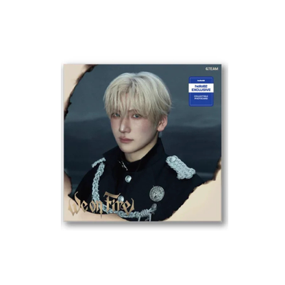 (PRE-ORDER) [HELLO82] [HELLO82 EXCLUSIVE] &TEAM - 3RD EP [WE ON FIRE] SOLO EDITION (9 VERSIONS) RANDOM - LightUpK