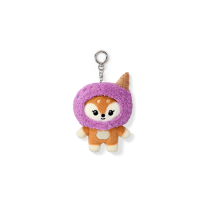 (PRE-ORDER) SEVENTEEN - ICE CREAM WITH MINITEEN CHARACTER POP UP OFFICIAL MD PLUSH KEYRING (13 VERSIONS)