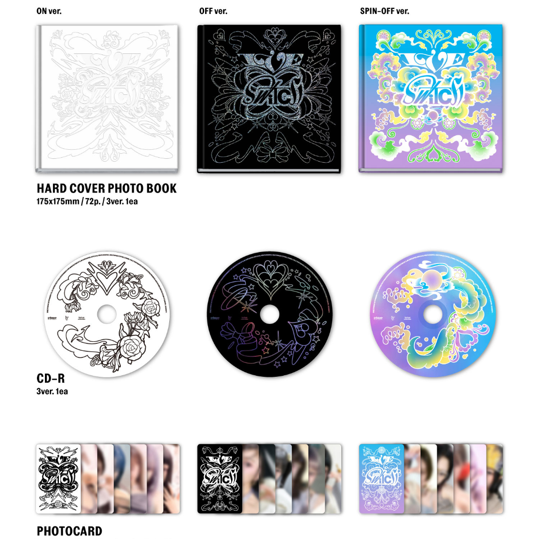 新作入荷，新品 IVE 2nd EP [IVE SWITCH] 4種セット 韓国チャート反映