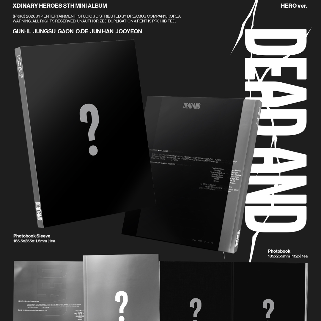 (PRE-ORDER) XDINARY HEROES - 8TH MINI ALBUM [DEAD AND] (2 VERSIONS) RANDOM - LightUpK
