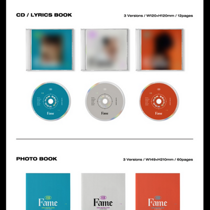 HAN SEUNG WOO - FAME (1ER MINI ALBUM) (3 VERSIONS)