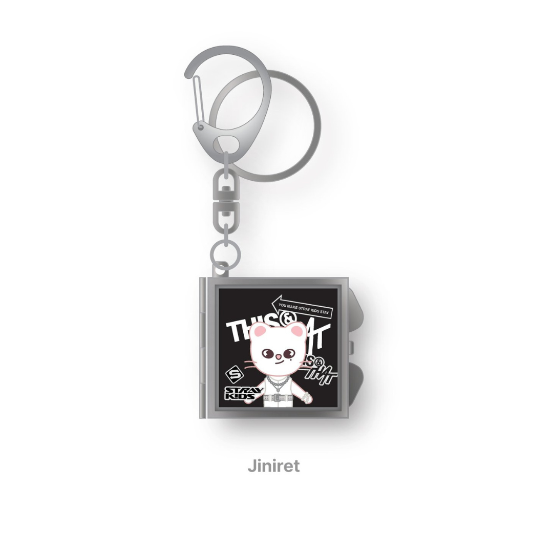 (PRE-ORDER) STRAY KIDS - SKZOO MIRROR KEYRING - THIS & THAT MD (8 VERSIONS)