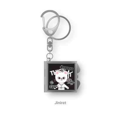 (PRE-ORDER) STRAY KIDS - SKZOO MIRROR KEYRING - THIS & THAT MD (8 VERSIONS)