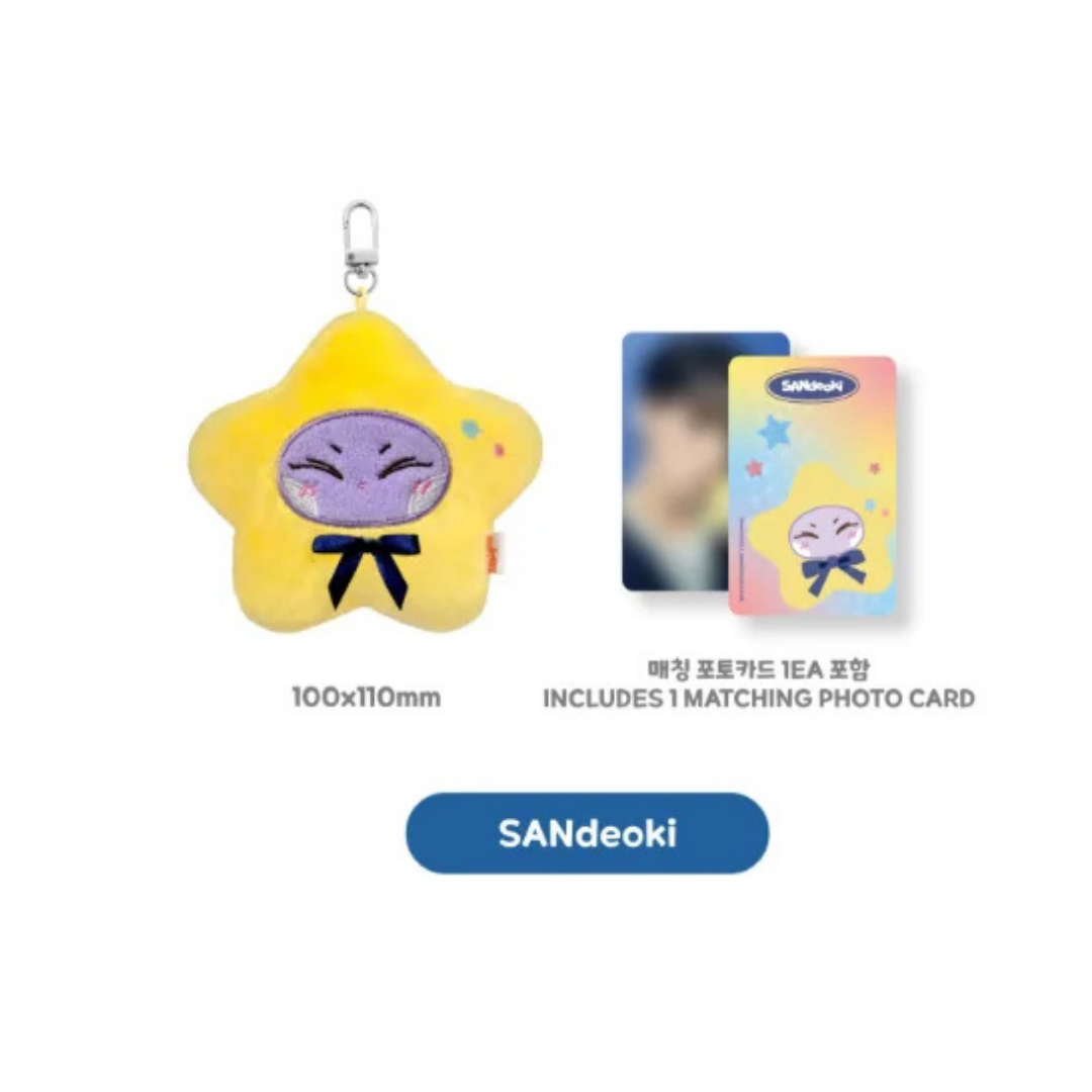 (PRE-ORDER) ATEEZ X ANITEEZ POP-UP [ANITEEZ IN DEJAVU] MD - STAR ANITEEZ KEYRING (8 VERSIONS)
