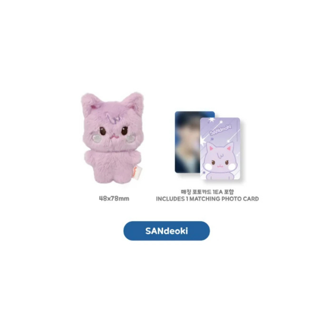 (PRE-ORDER) ATEEZ X ANITEEZ POP-UP [ANITEEZ IN DEJAVU] MD - TINY ANITEEZ MINI DOLL (8 VERSIONS)