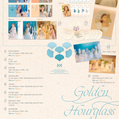 OH MY GIRL - GOLDEN HOURGLASS (9ÈME MINI ALBUM) (2 VERSIONS)