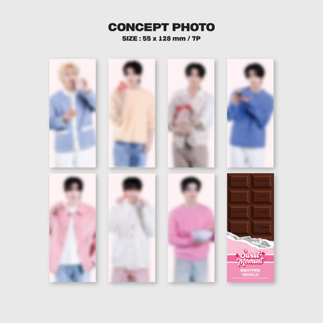 (PRE-ORDER) ENHYPEN - WORLD COUPON CARD COLLECTION (2 VERSIONS)