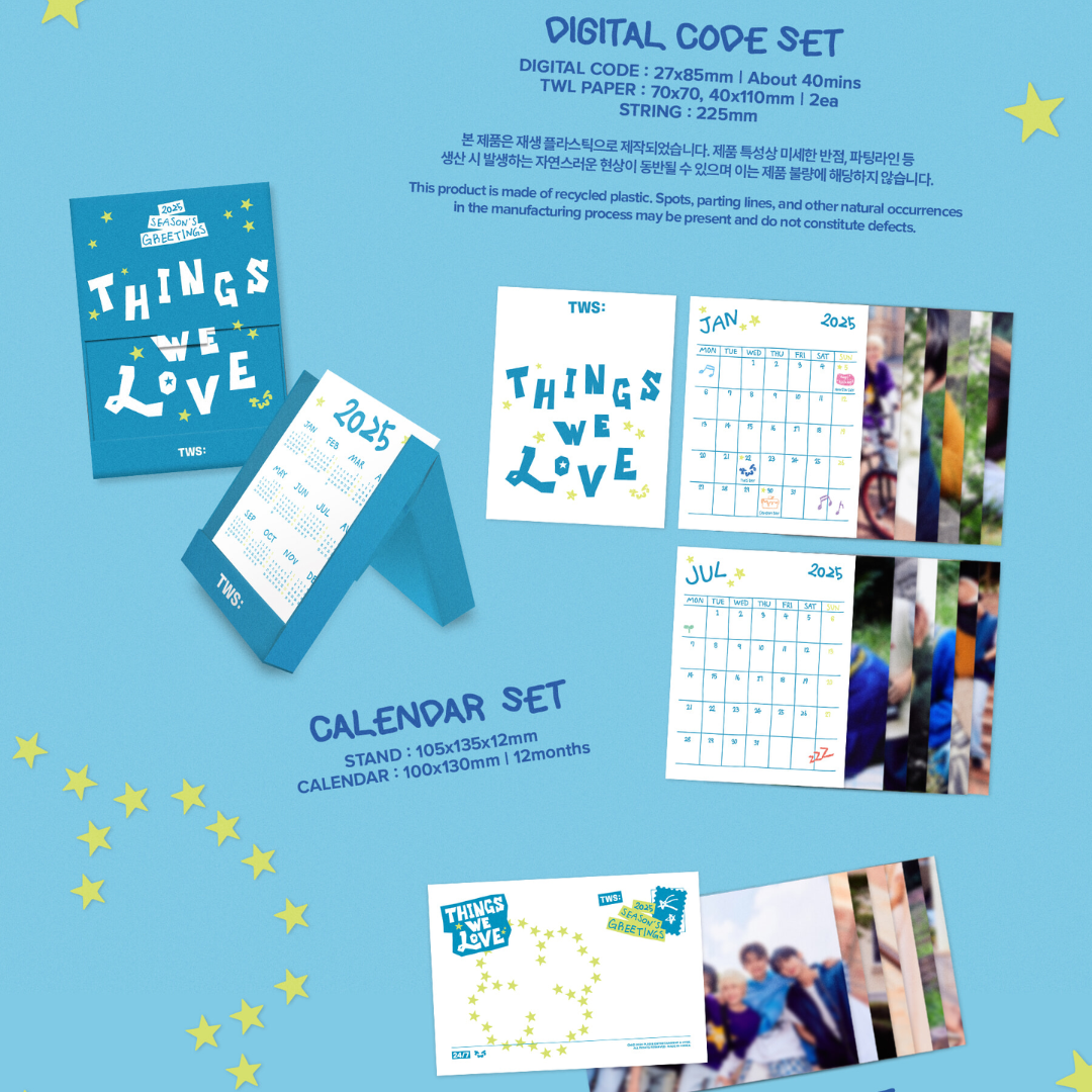 (PRE-ORDER) TWS - 2025 SEASON'S GREETINGS