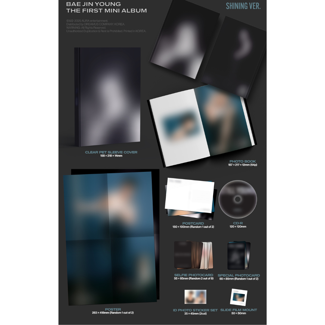 (PRE-ORDER) BAE JIN YOUNG - 1ST MINI ALBUM [STILL YOUNG] (2 VERSIONS) - LightUpK