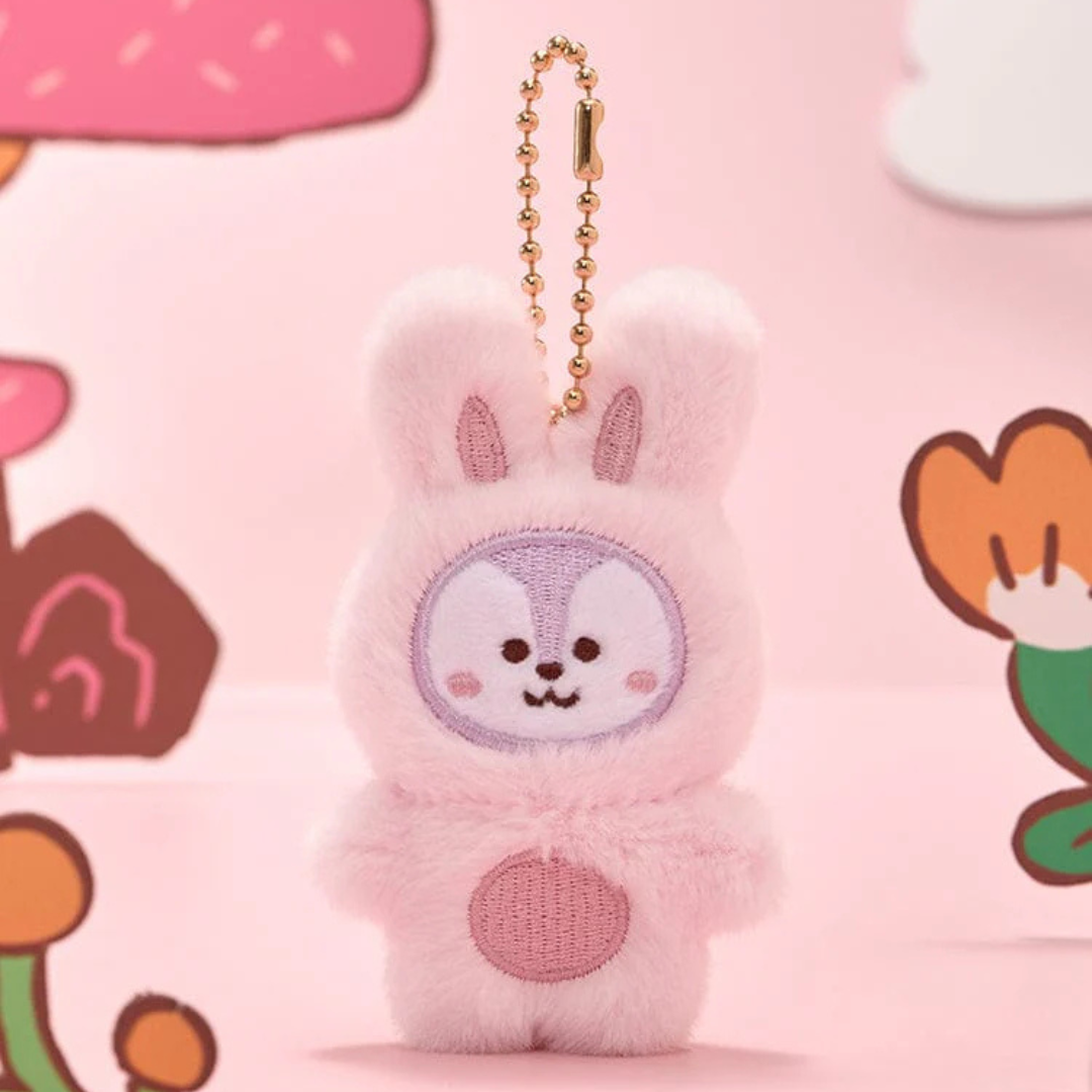 BT21 FLAT PLUSH KEYRING K-TOKKI (7 VERSIONS) (Copy) - LightUpK