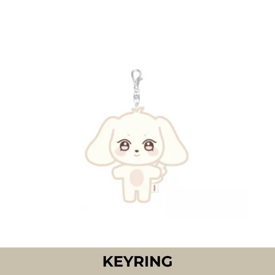 (PRE-ORDER) ATEEZ - 'ANITEEZ IN COLOR' MD - ANITEEZ PLUSH KEYRING (8 VERSIONS) - LightUpK